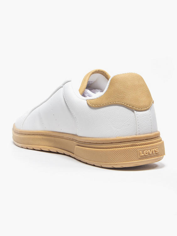 Piper White Casual Lace Up Trainers