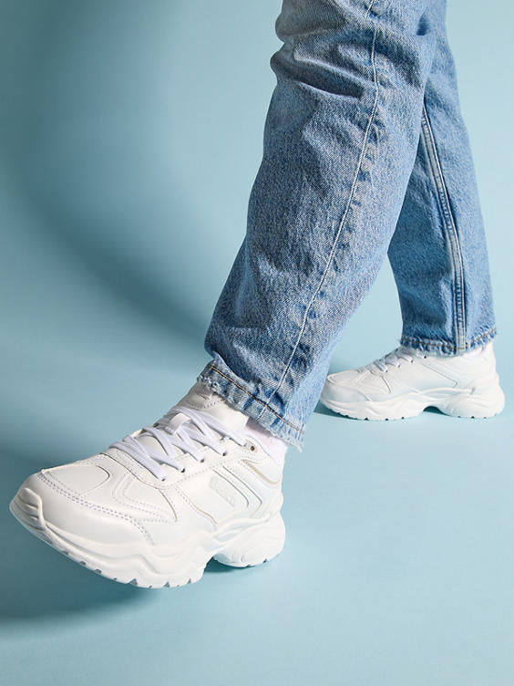 Witte sneaker