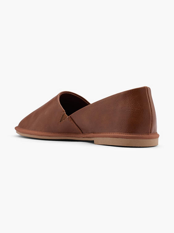 Brown Slip On Shoe
