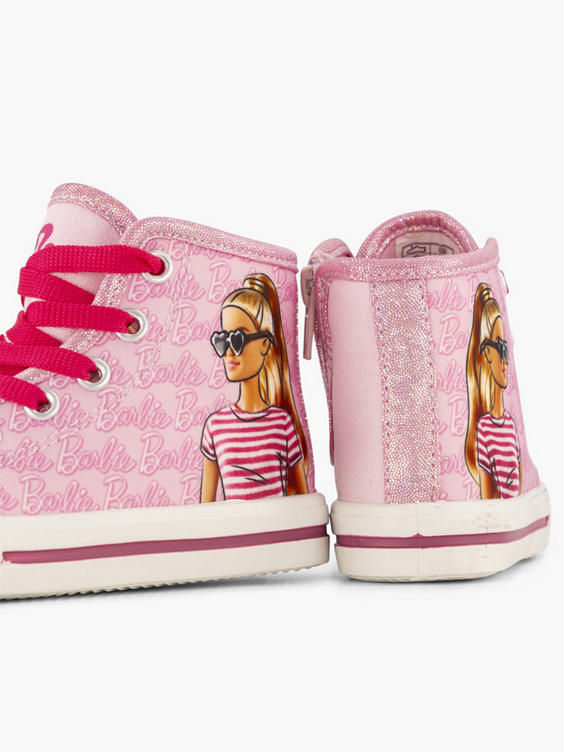 Roze hoge sneaker Barbie