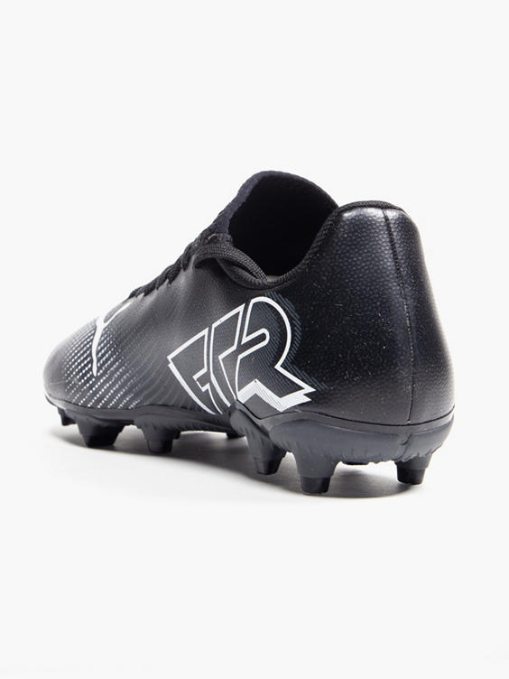 Future 7 Play FG/AG Black/White Junior Football Boots