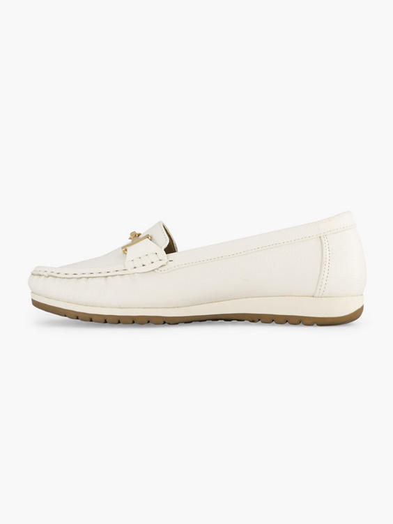 Witte comfort loafer