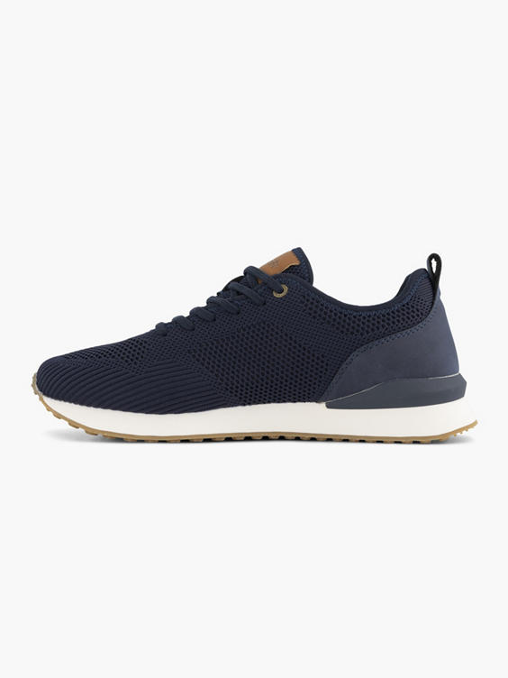 Blauwe sneaker