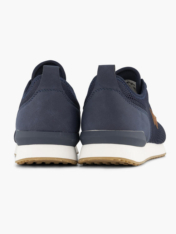 Blauwe sneaker