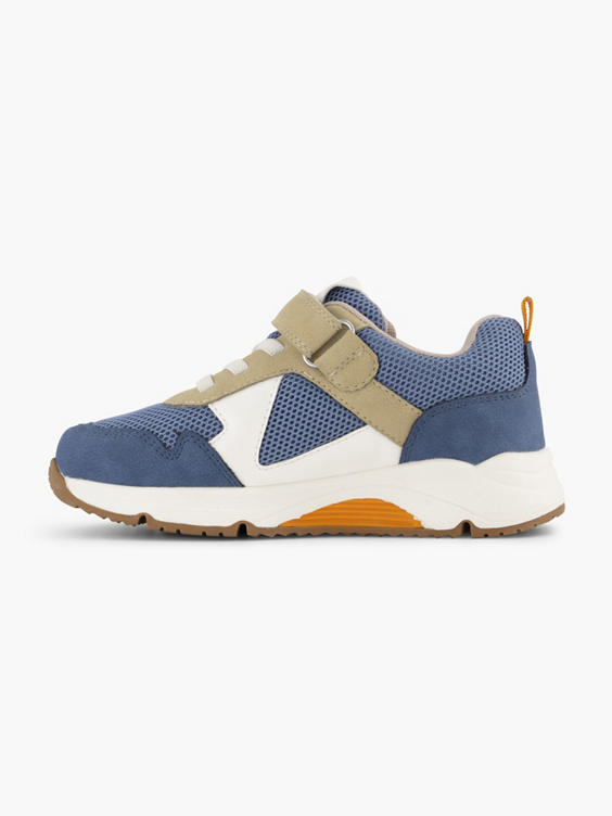 Blauwe sneaker