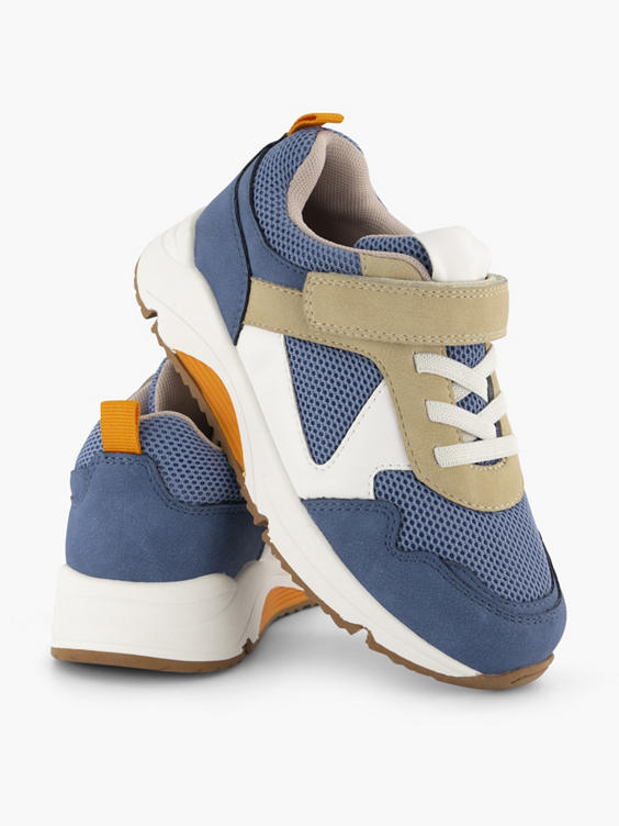 Blauwe sneaker