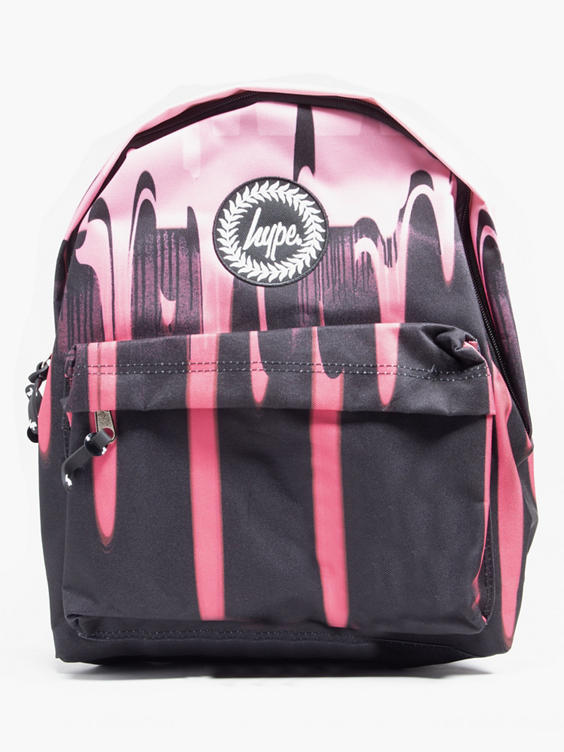 Hype Pink Drips Backpack 