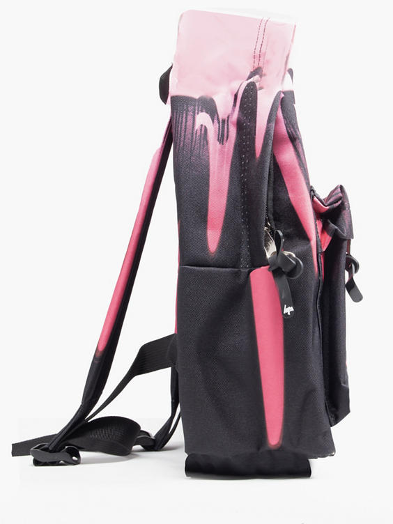 Hype Pink Drips Backpack 
