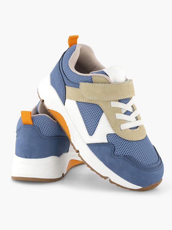 Blauwe sneaker