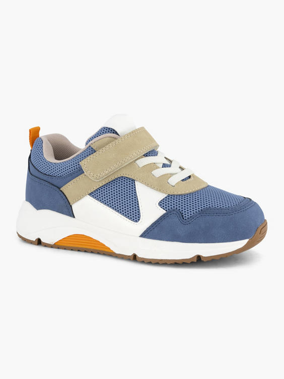 Blauwe sneaker