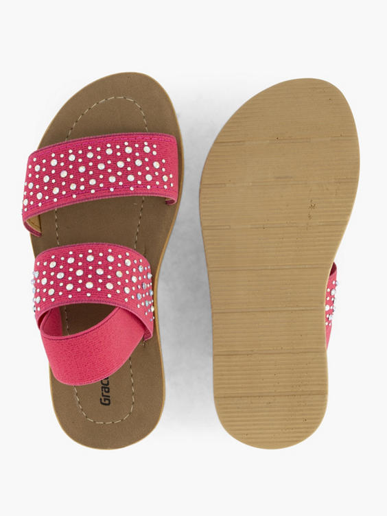 Roze sandaal