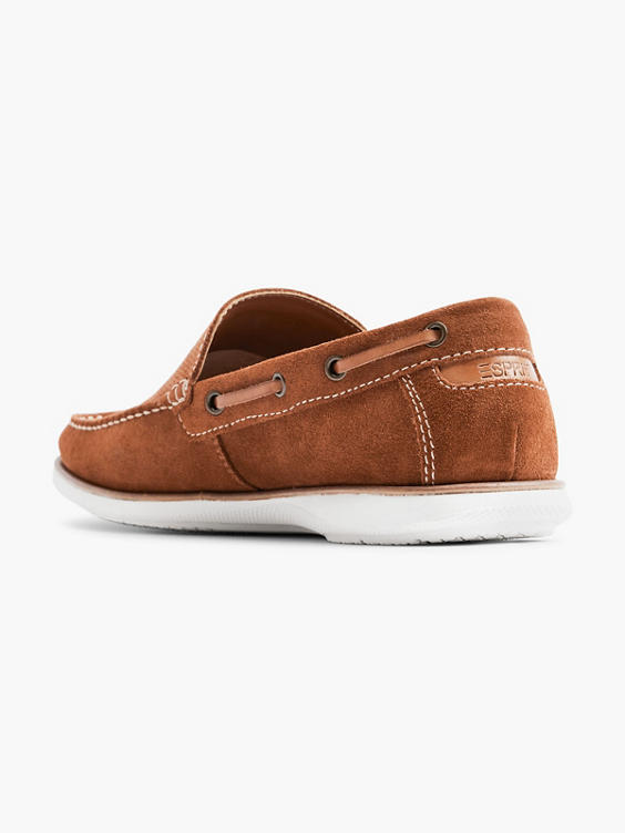 Cognac Leather Loafers
