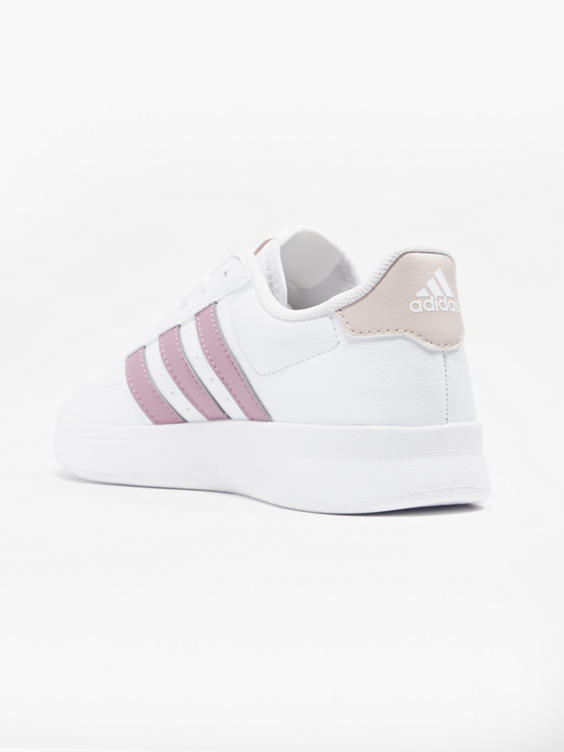 Breaknet 2.0 White/Taupe/Pink Trainers