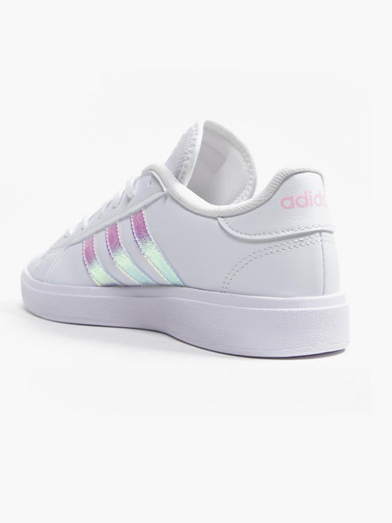 Grand Court Base 2.0 White/Clear Pink Trainers