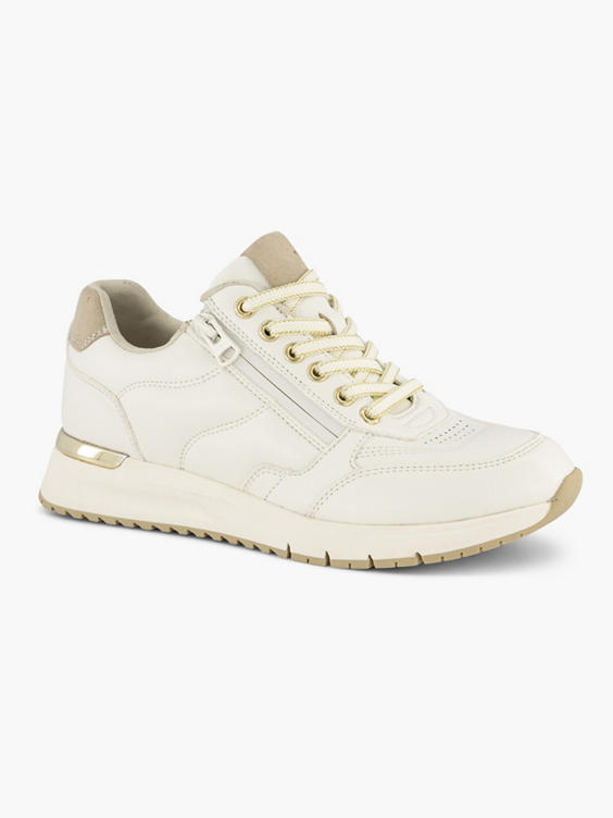 Witte comfort sneaker