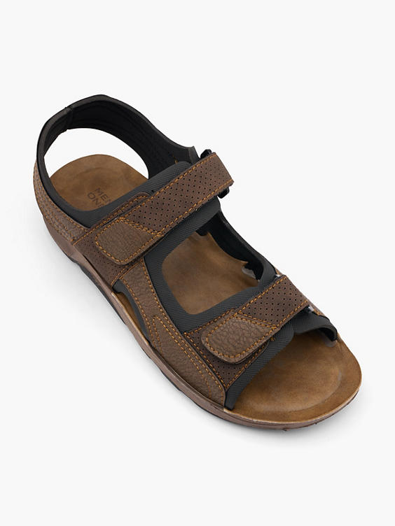 Men's Twin Strap Sandal Brown
