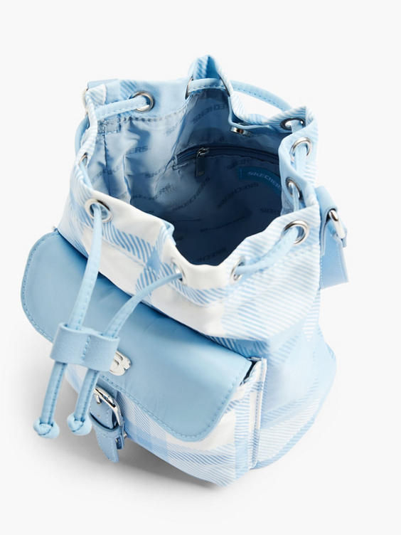 Skechers Blue Drawstring Bag 