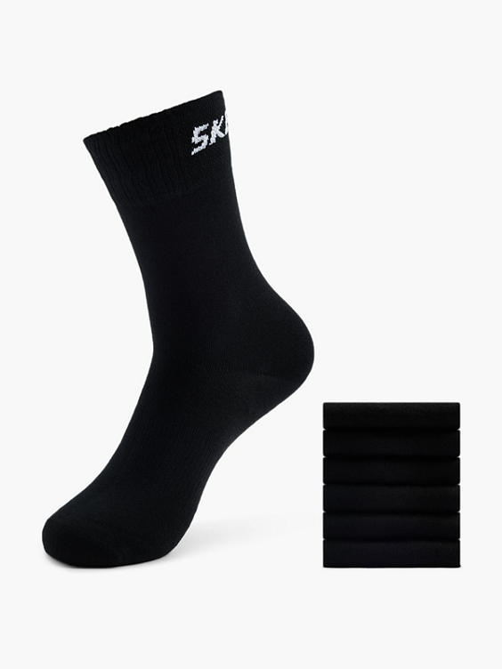 schwarz | Skechers) Pack in Socken DEICHMANN 6er
