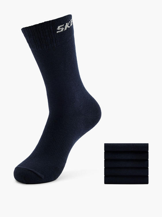Pack 6er in | blau DEICHMANN Skechers) Socken