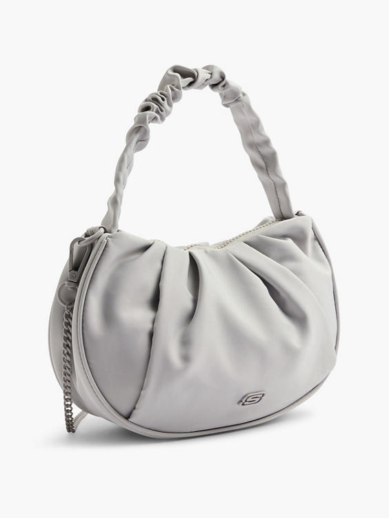 Skechers Ruched Detail Handbag with Adjustable Shoulder Strap