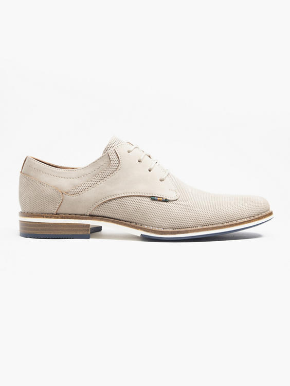 Taupe Formal Lace Up Shoes