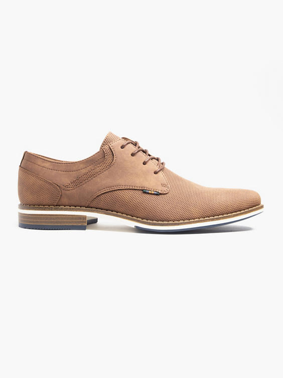 Natural Tan Formal Lace Up Shoes