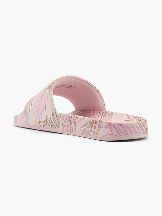 Roze badslipper