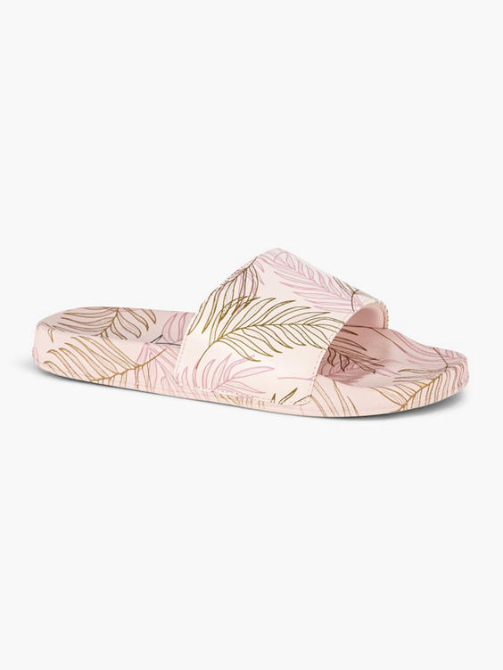 Roze badslipper