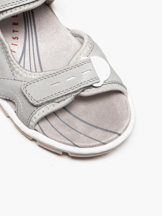 Grey Rieker Velcro Fastening Sports Sandal 