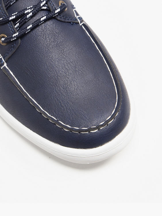 Navy Vulkan Boat Slip On Shoes