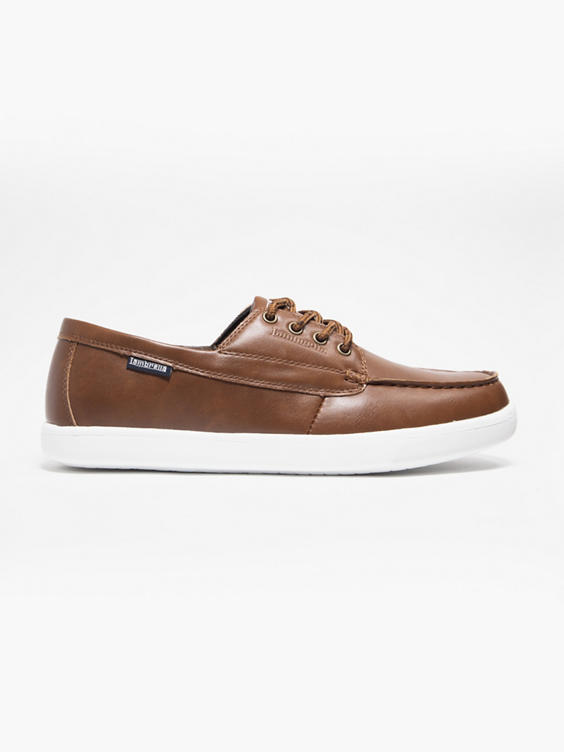 Brown Vulkan Boat Slip On Shoes