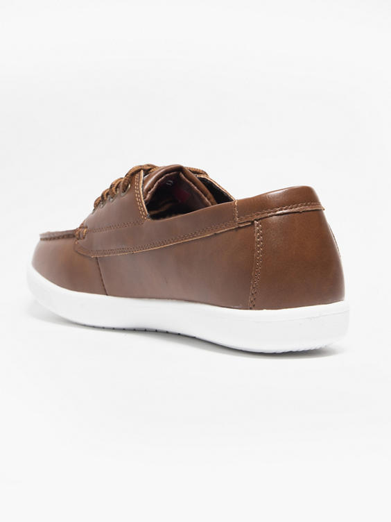 Brown Vulkan Boat Slip On Shoes