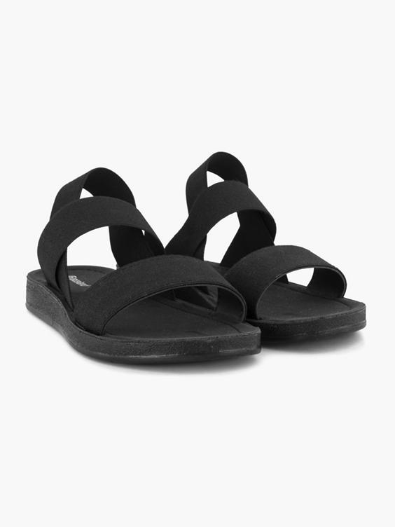 Zwarte sandaal