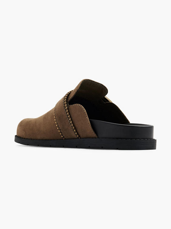 Catwalk) Pantolette in khaki | DEICHMANN
