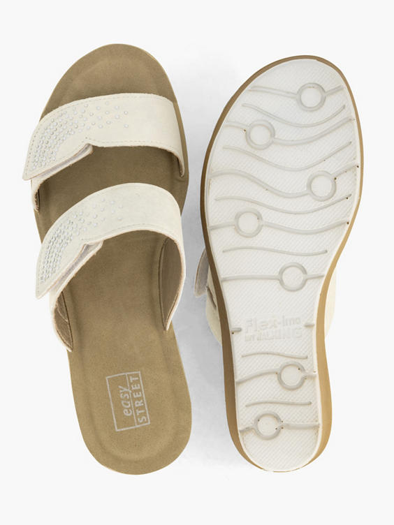 Witte comfort slipper