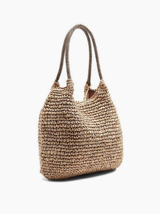 Beige Strandtas