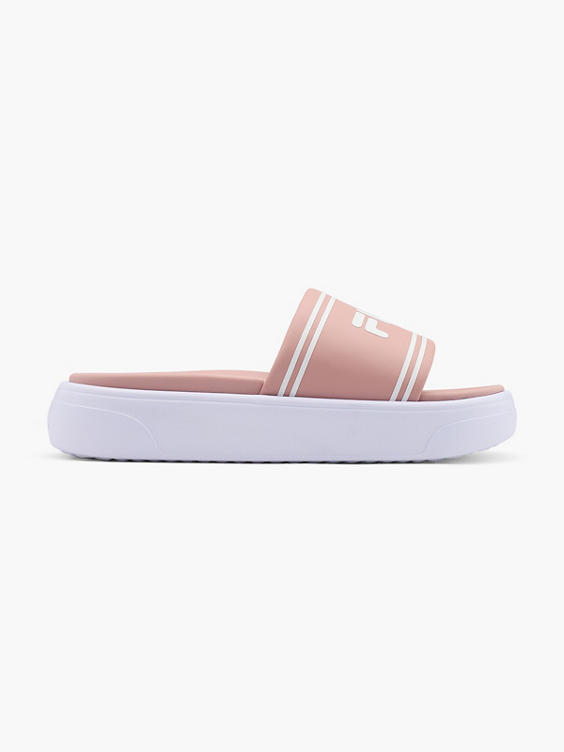 Roze badslipper