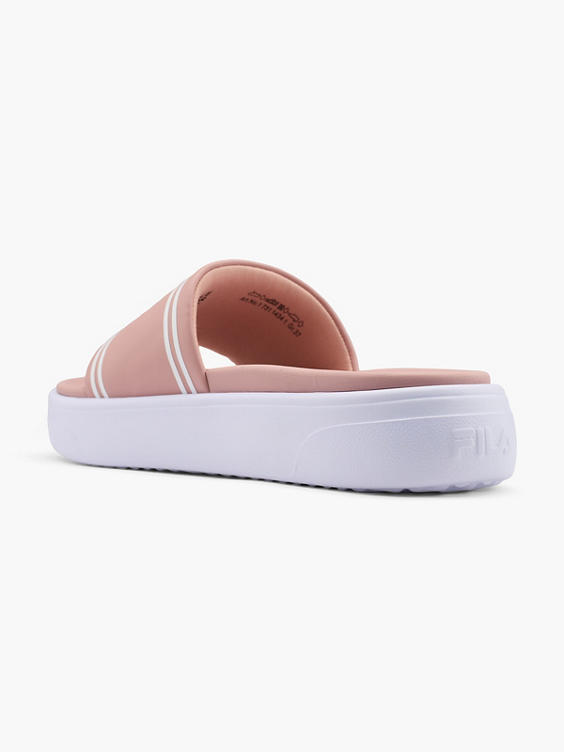 Roze badslipper