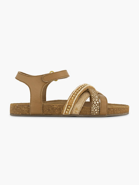Bruine sandaal