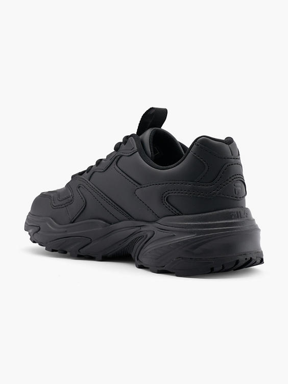 Fila black fashion chunky trainers