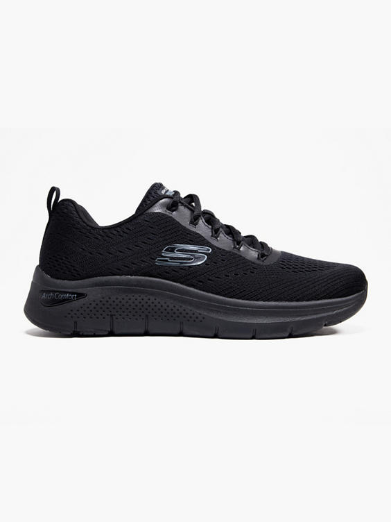 Ladies Skechers Black Trainers