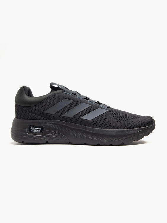 adidas Adidas Mens Cloudfoam Comfy EL Trainers in Black DEICHMANN