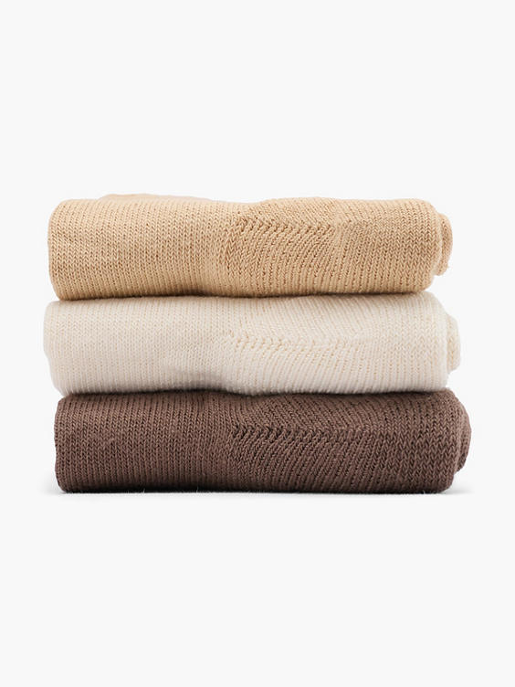 CUSHIONED LINEAR CREW SOCKEN 3 PAAR