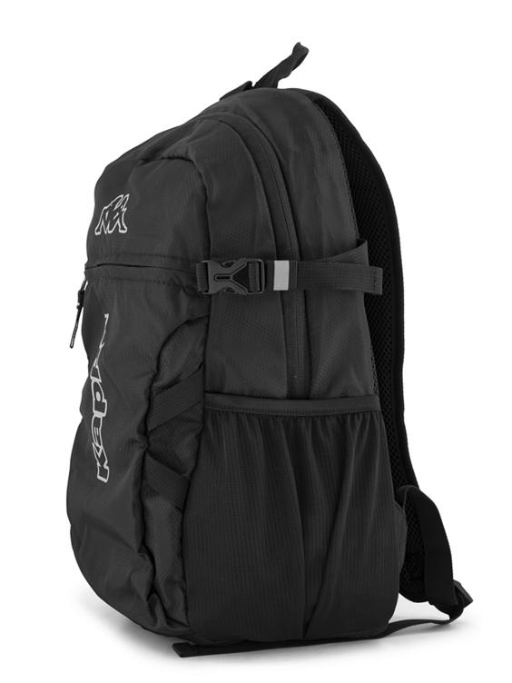 Black kappa backpack on sale