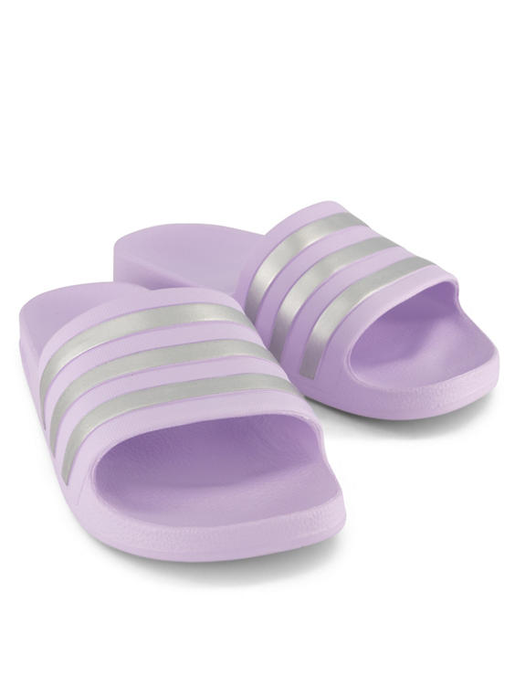 Lila badslippers adidas shops