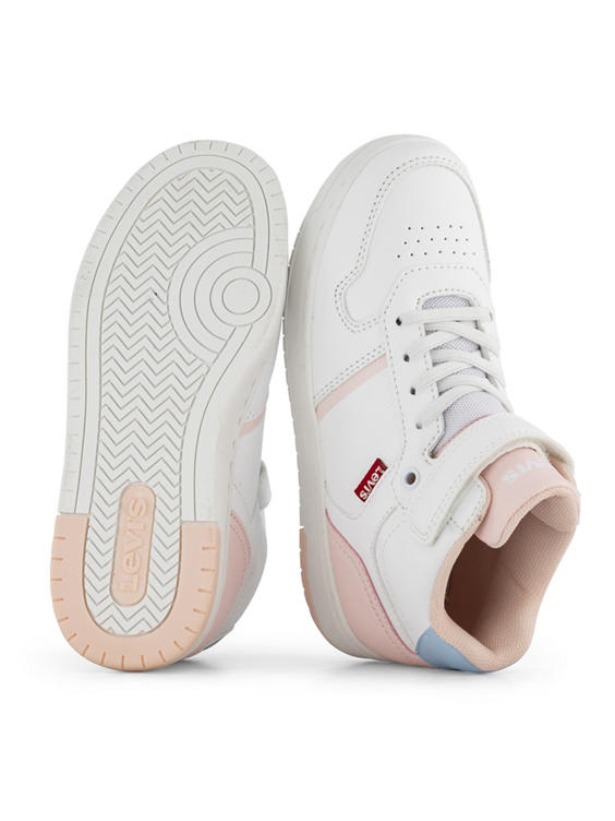 Witte hoge sneaker 