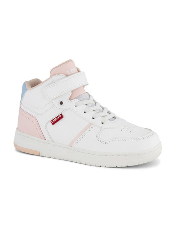 Witte hoge sneaker 