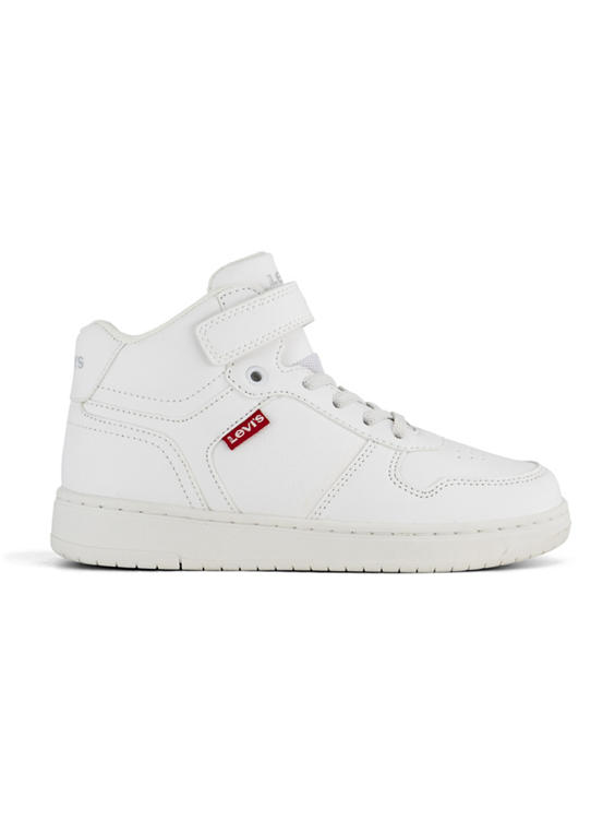 Witte hoge sneaker