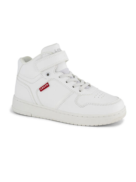 Witte hoge sneaker