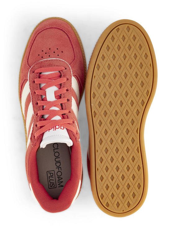 Rode leren sneaker BREAKNET SLEEK SUEDE